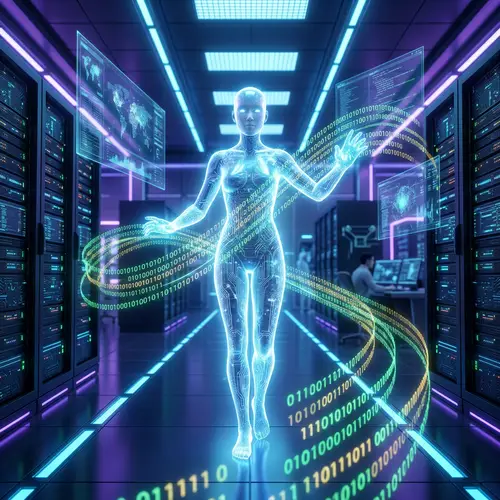 Global AI Representation in Futuristic Environment