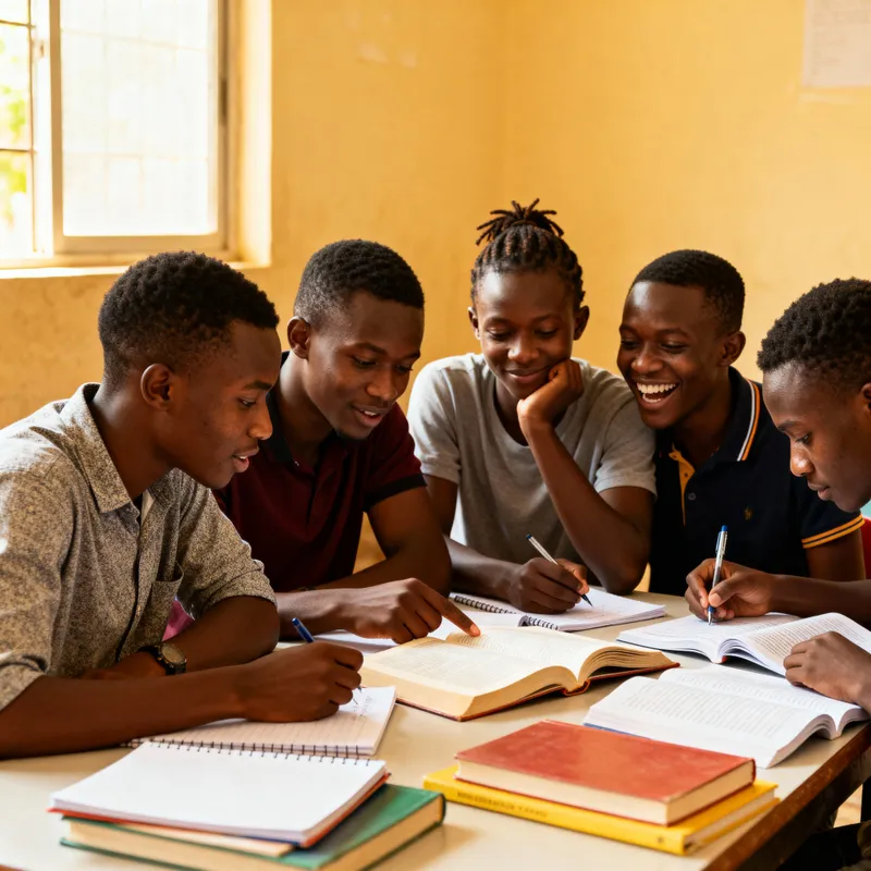 Collaborative Study Session of African Students Collaborative Study Session of African Students