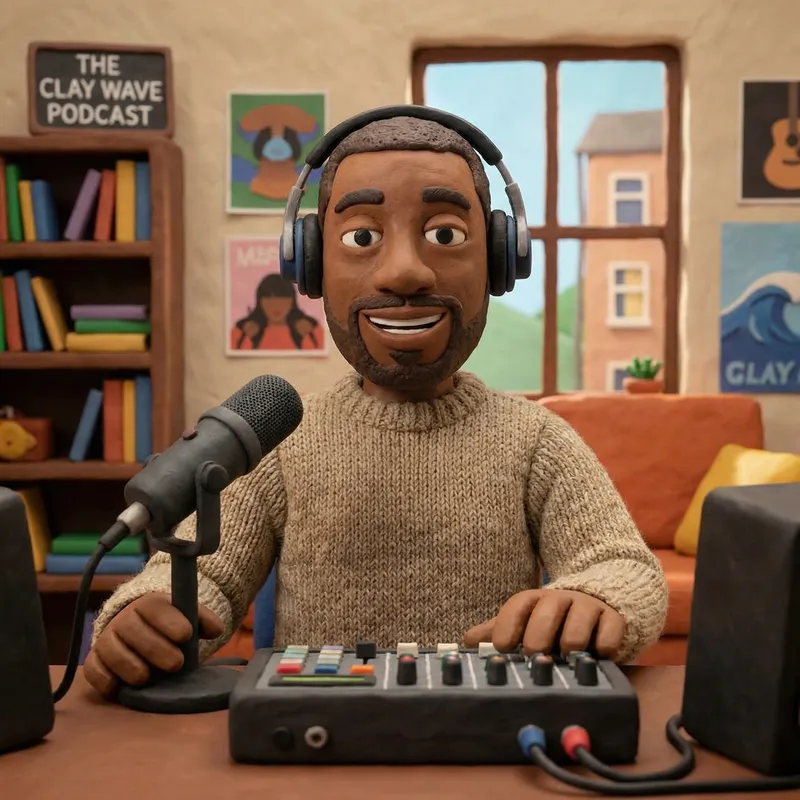 AI Claymation Podcast Host: Exploring Creativity