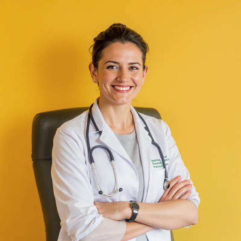 Realistic Photo of a Nutrition Doctor