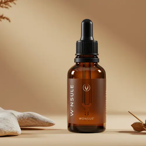 WONSUE Brown Glass Dropper Bottle | Essential Oils