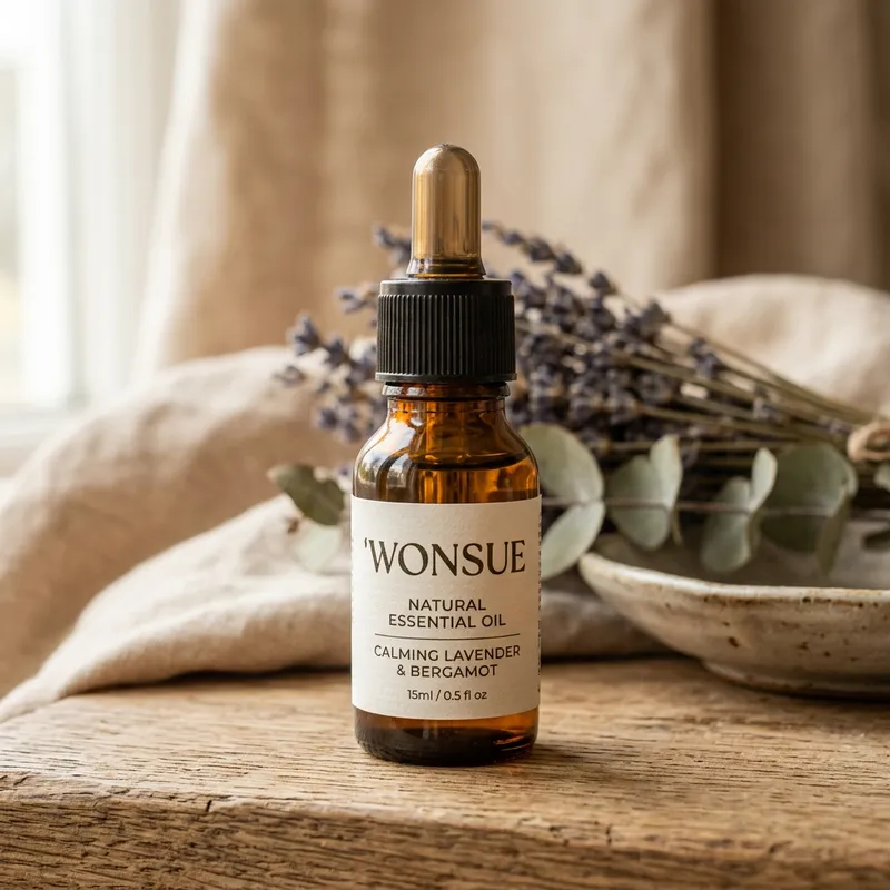 WONSUE Brown Glass Dropper Bottle | Essential Oils
