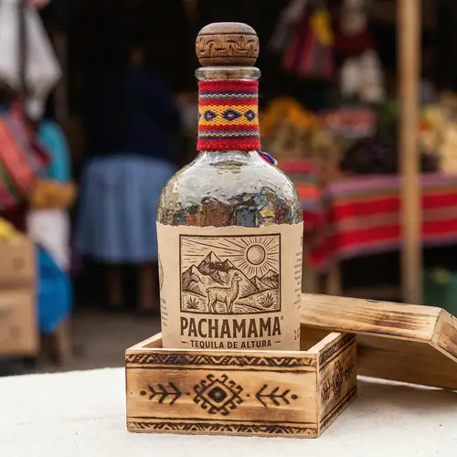Premium Bolivian Tequila Packaging Design