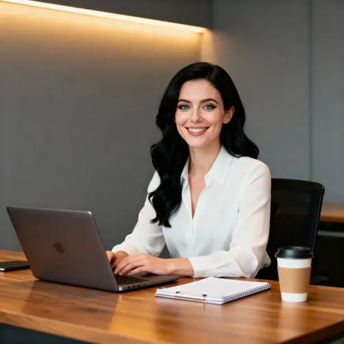 Professional Marketing Lady Ready to Engage