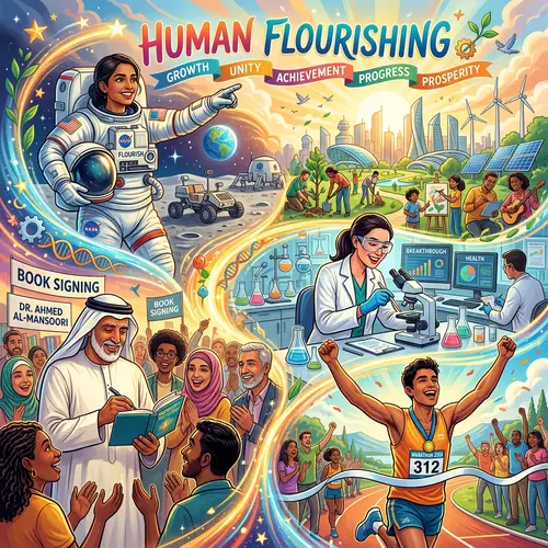 Human Flourishing: Vibrant Images of Growth and Success