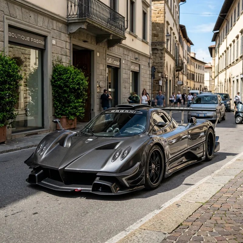 Pagani Zonda R Exotic Sports Car - High-Performance Italian Beauty