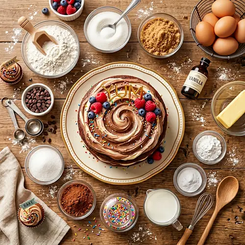 3D Avatar for Baking YouTube Channel | Cake & Cupcakes Focus