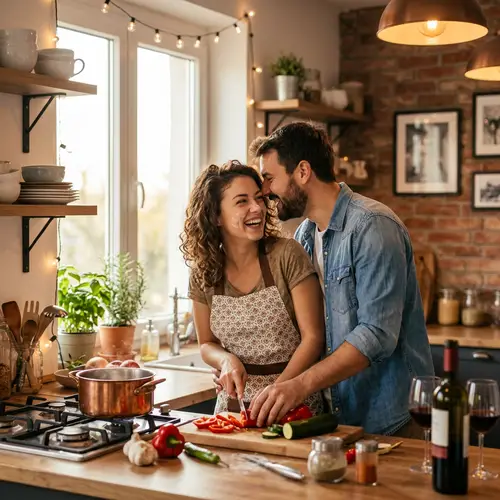 Interactive Dynamics in Romantic Style Scene