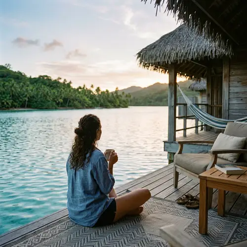 Serenity of Solitude in Your Personal Paradise