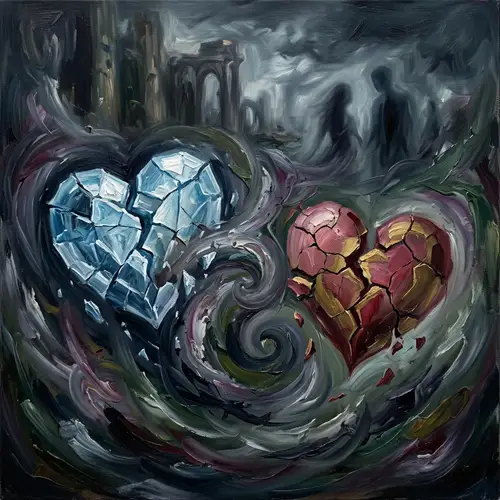 Emotional Betrayal Art | Romantic Infidelity Depiction