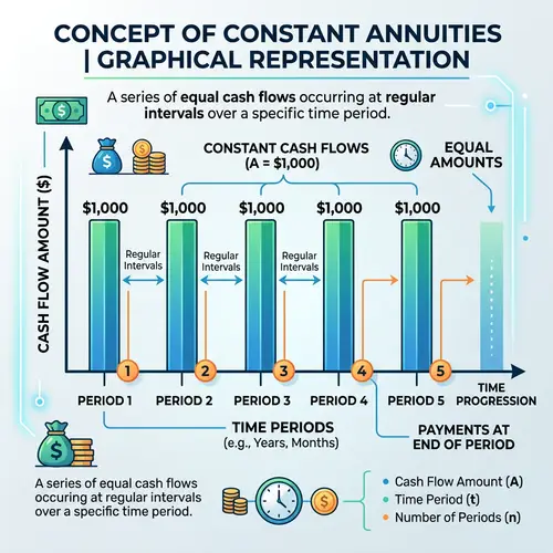 Constant Annuities: Graphical Representation Explained