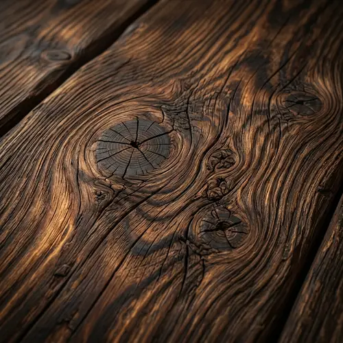 Hyper-Realistic Dark Oak Wood Texture