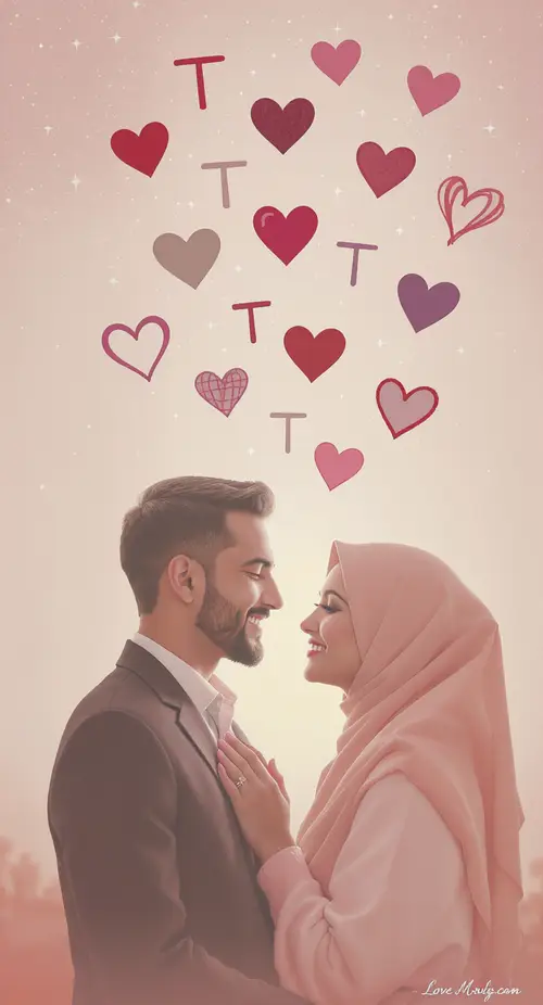 Romantic Love Symbols for Muslim Couples