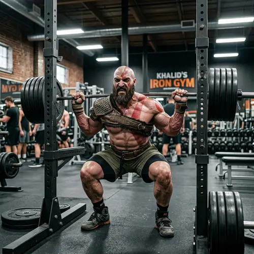 Kratos Lifts: God of War's Gym Workout