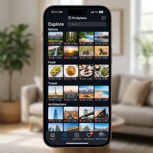 Photo & Video Sharing Platform | Nature, Food, Travel & Architecture