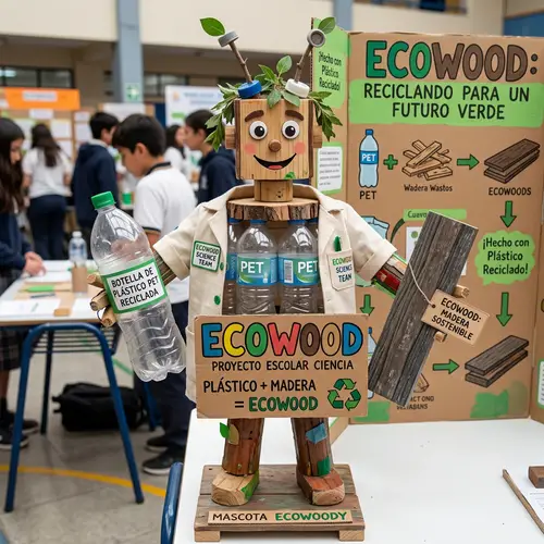 Create a Scientific Mascot for ECOWOOD Project