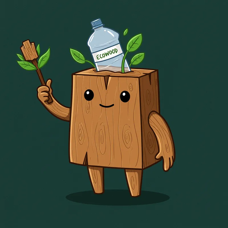 Create a Scientific Mascot for ECOWOOD Project