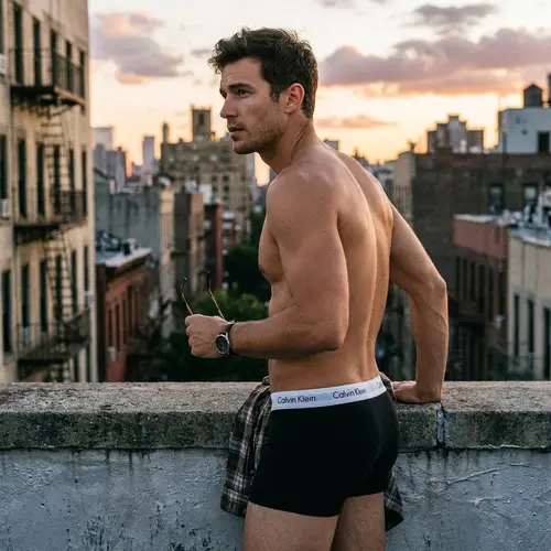 Calvin Klein Shirtless Lookbook