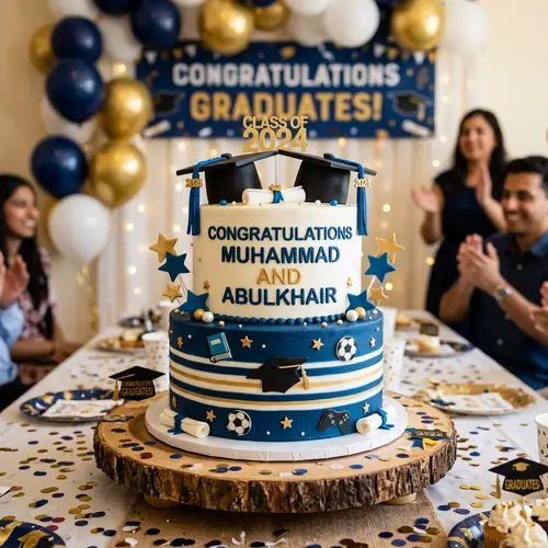Graduation Cake for Teenage Boys