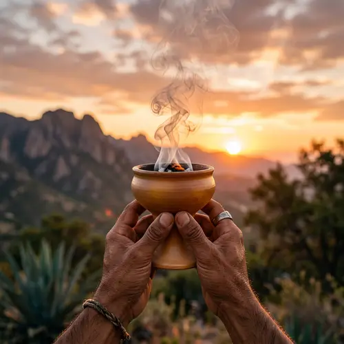 Hyperrealistic Ceramic Incense Burner Art