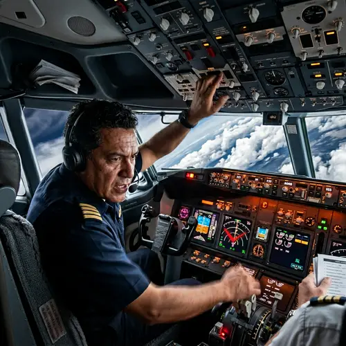 Determined Pilot in Desperate Nosedive | Aviation Crisis