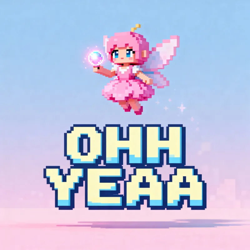 OHH YEAA Minecraft-Inspired Logo Design OHH YEAA Minecraft-Inspired Logo Design