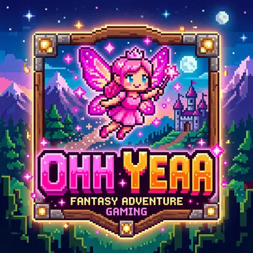 OHH YEAA Minecraft-Inspired Logo Design