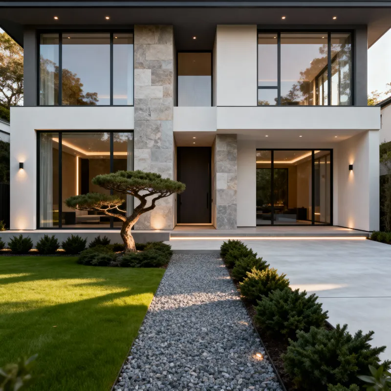 Luxury Modern Home Exterior Design
