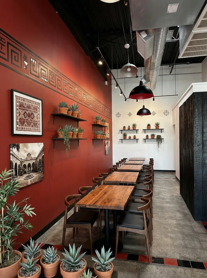 Vibrant Mexican Color Theme for Dining Spaces