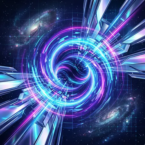 Futuristic Trance Album Cover Art