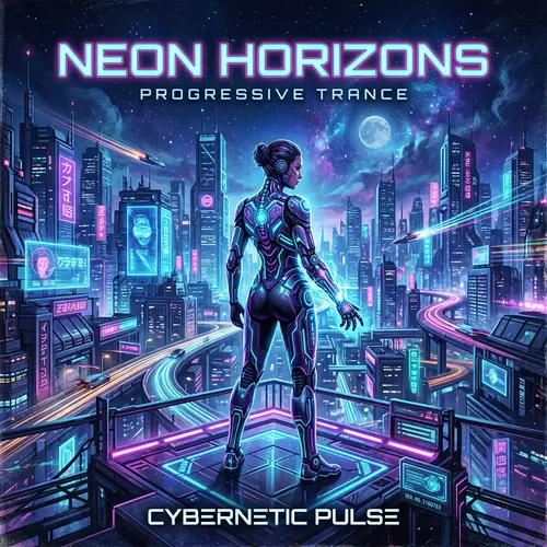Futuristic Progressive Trance Album Artwork
