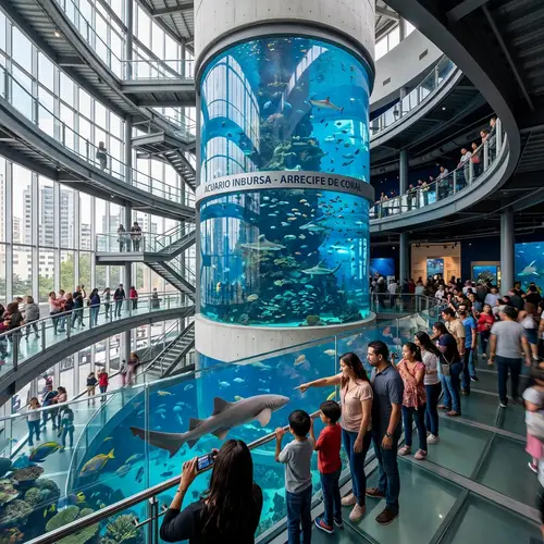 Inbursa Aquarium: Modern Architecture & Marine Life Displays