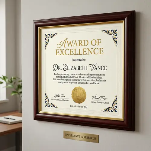 Award of Excellence Achievements