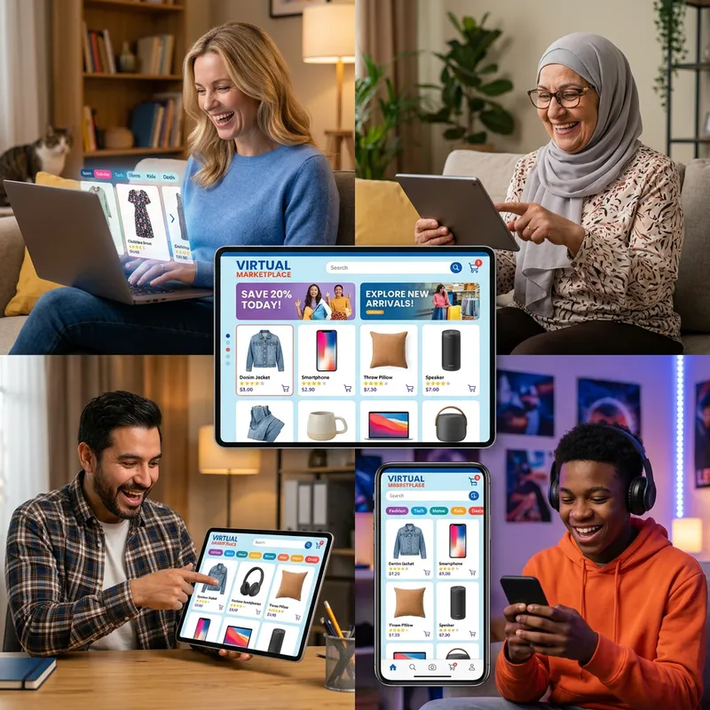 Vibrant Online Shopping Experience for Everyone