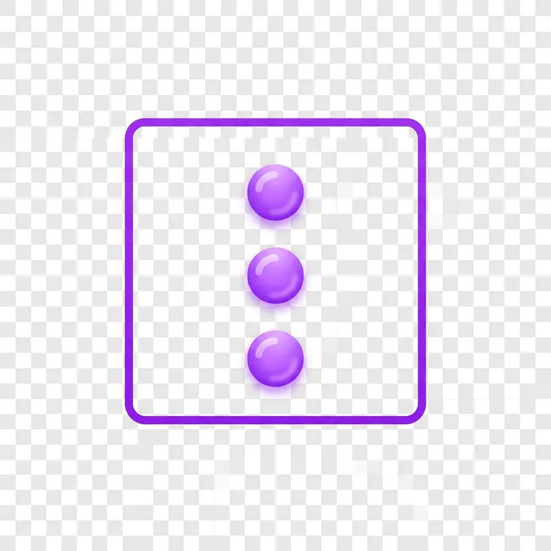 Vibrant Purple Household Chemicals Separator - 35x35