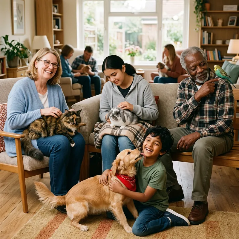 Pets Spreading Joy to Those in Need