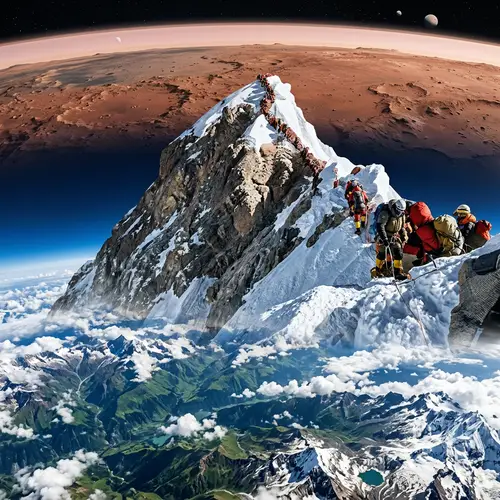 Mountain Trekking from Earth to Mars | Adventure Journey
