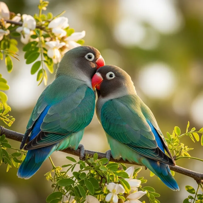 Fischer's Lovebird: A National Geographic Photo