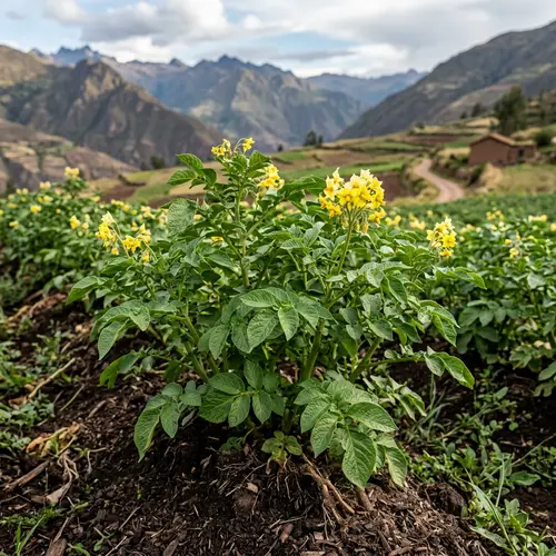 Stunning Potato Plant Photography - National Geographic Style