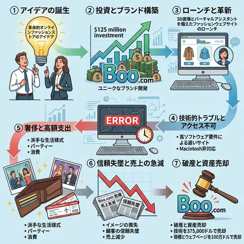 Rise and Fall of Boo.com: From Idea to Bankruptcy