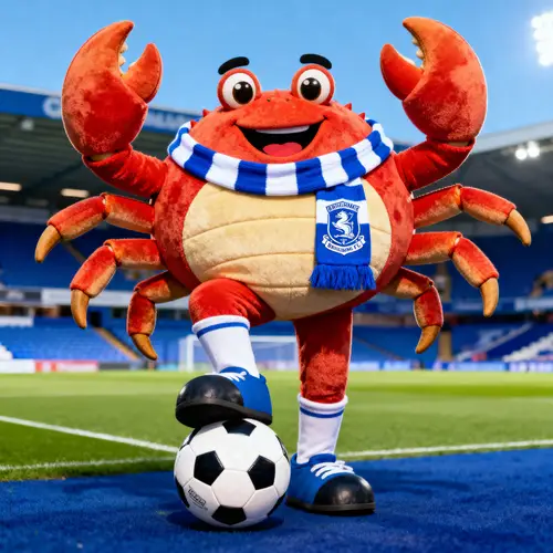 Beau Brummie: Birmingham FC Crab Mascot