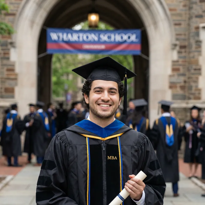 MBA Graduation Photo with Your Face