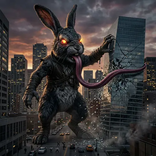 Transformed Rabbit: A Sinister Urban Threat