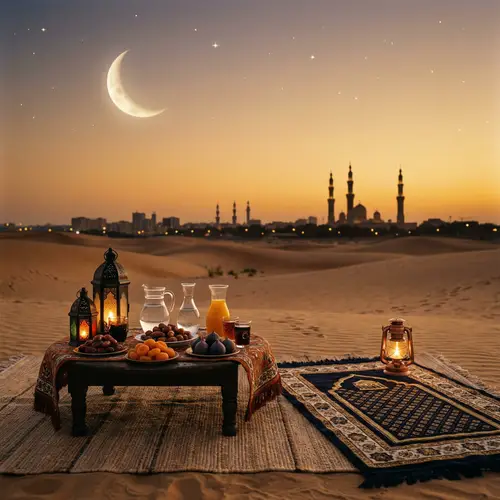 Ramadan Spirituality: Tranquility & Fasting Foods