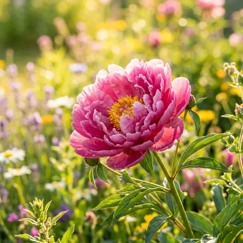 Stunning Blooming Flower with Colorful Petals