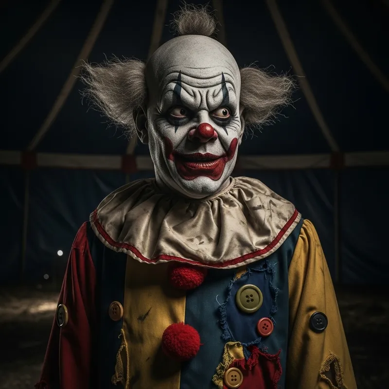 Terrifying Clown Images and Stories