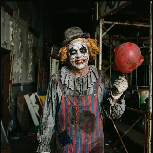 Terrifying Clown Images and Stories