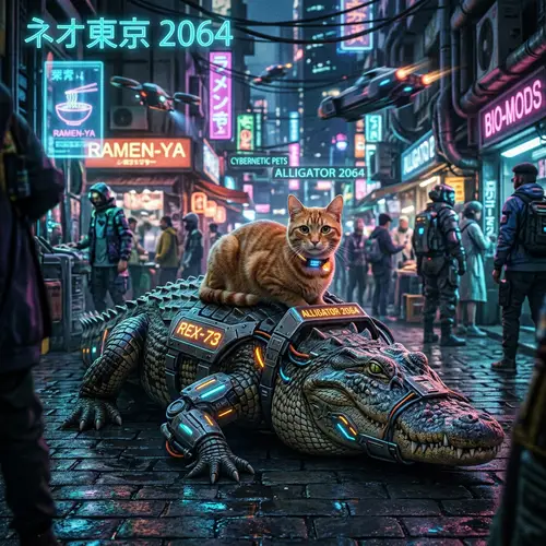 Cat with Alligator: A Unique Encounter