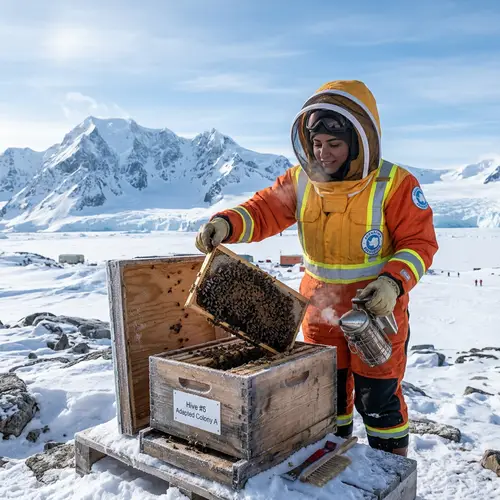 Antarctic Beekeeper: Survival in Extreme Cold