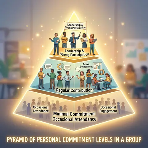 Group Engagement Pyramid: Levels of Commitment Explained